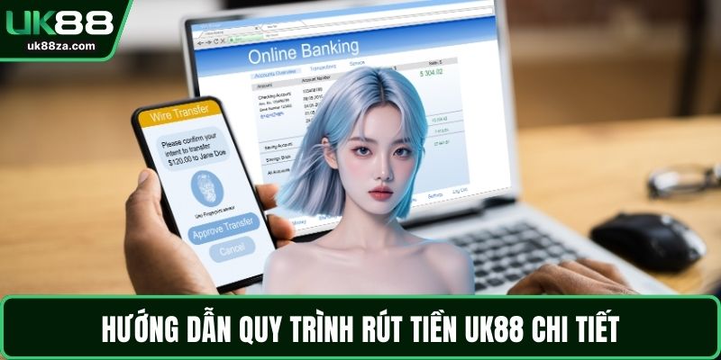 Hướng dẫn quy trình rút tiền UK88 chi tiết