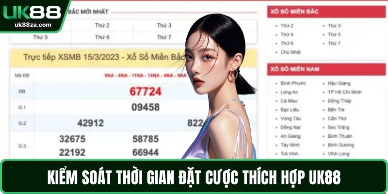 Kiểm soát thời gian đặt cược thích hợp UK88