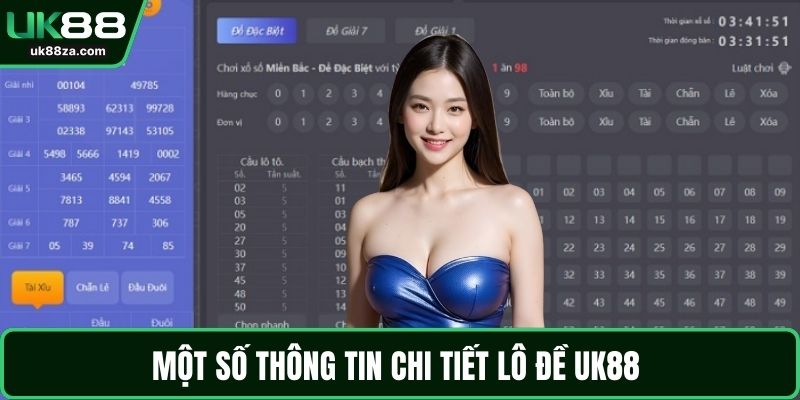 Một số thông tin chi tiết lô đề UK88 