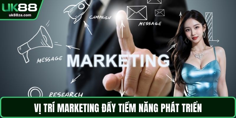 Vị trí marketing đầy tiềm năng phát triển