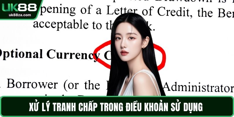 Xử lý tranh chấp trong điều khoản sử dụng 
